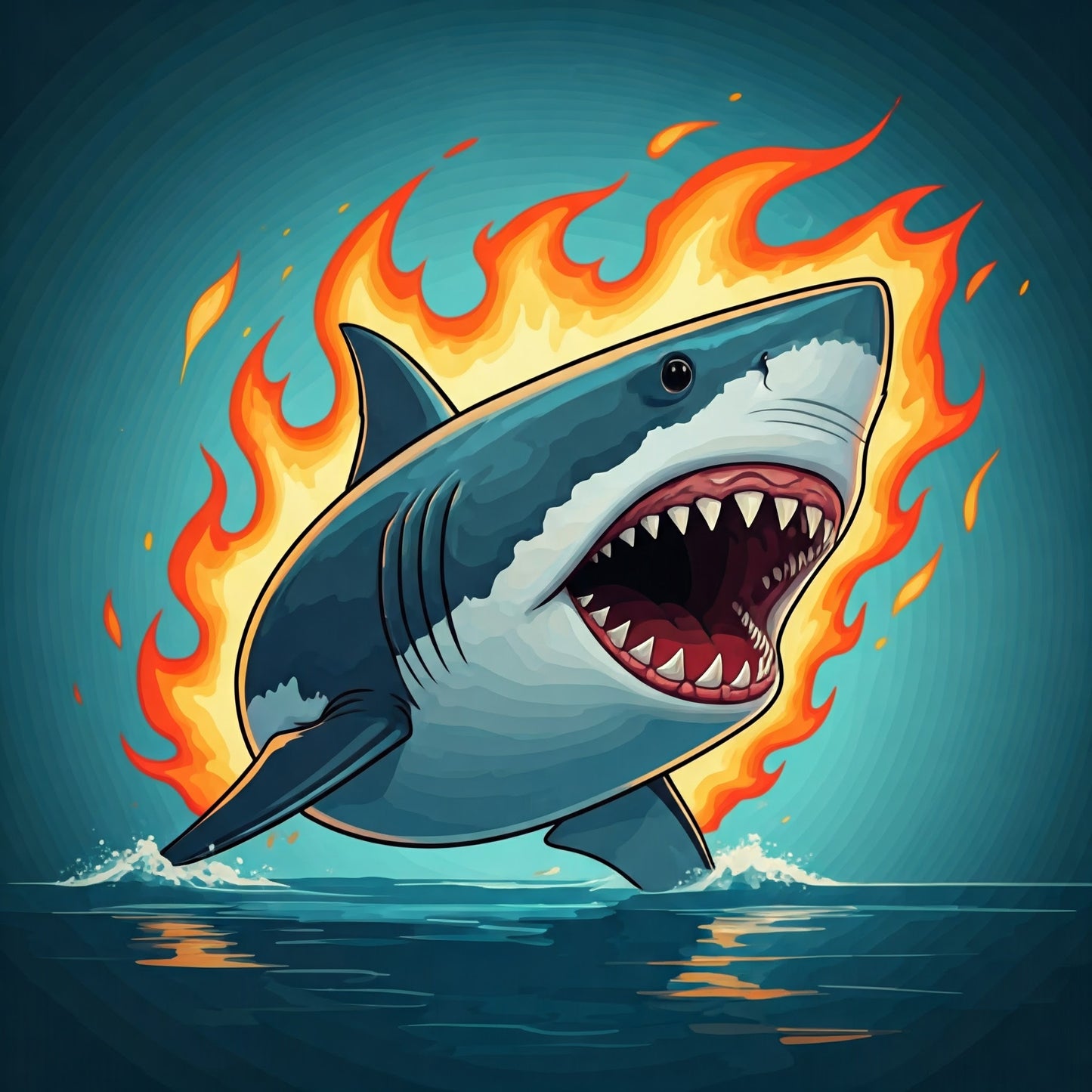 Fire Shark pack of 26