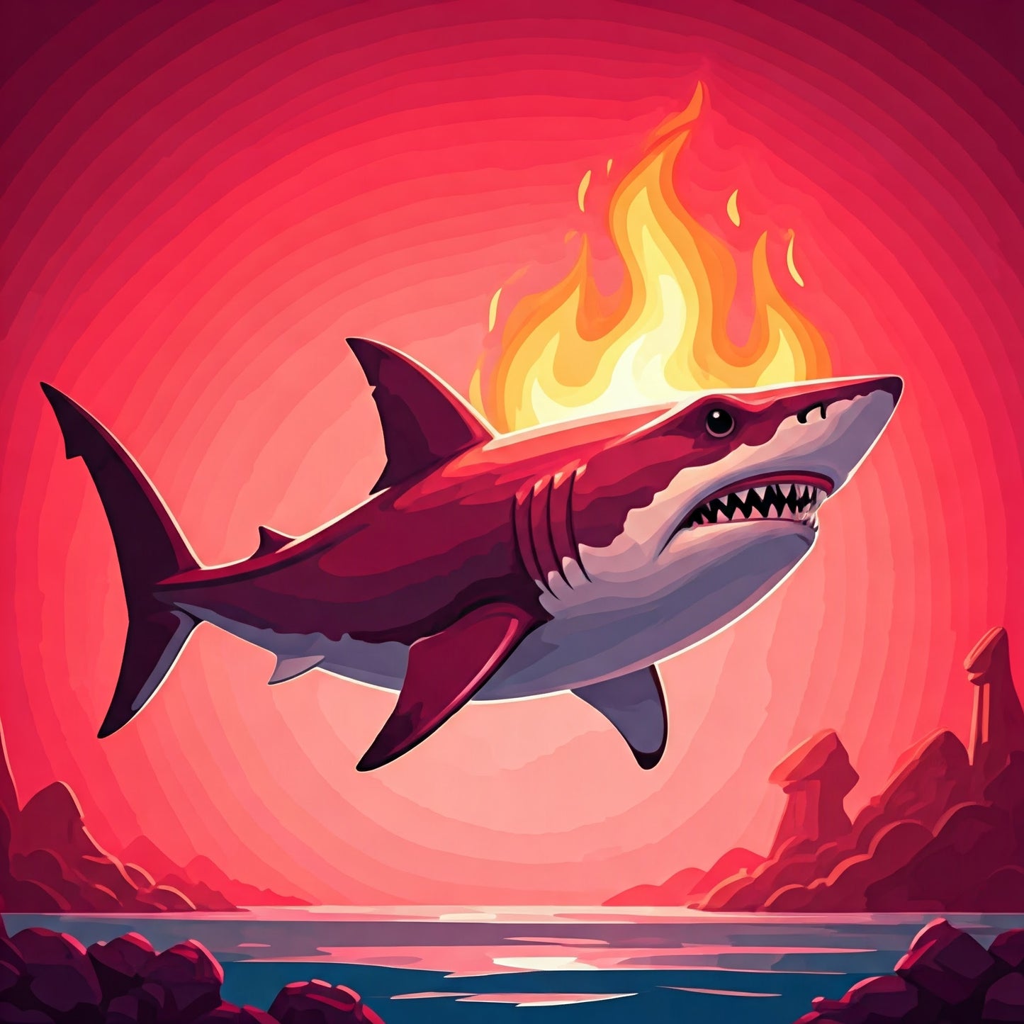 Fire Shark pack of 26