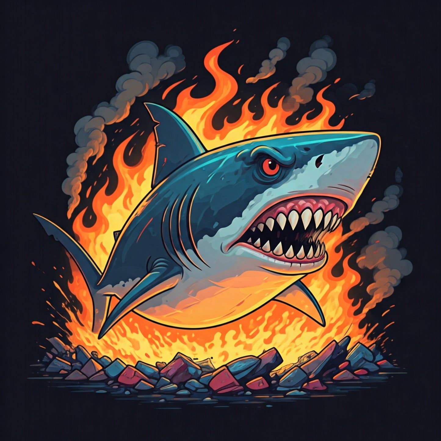 Fire Shark pack of 26