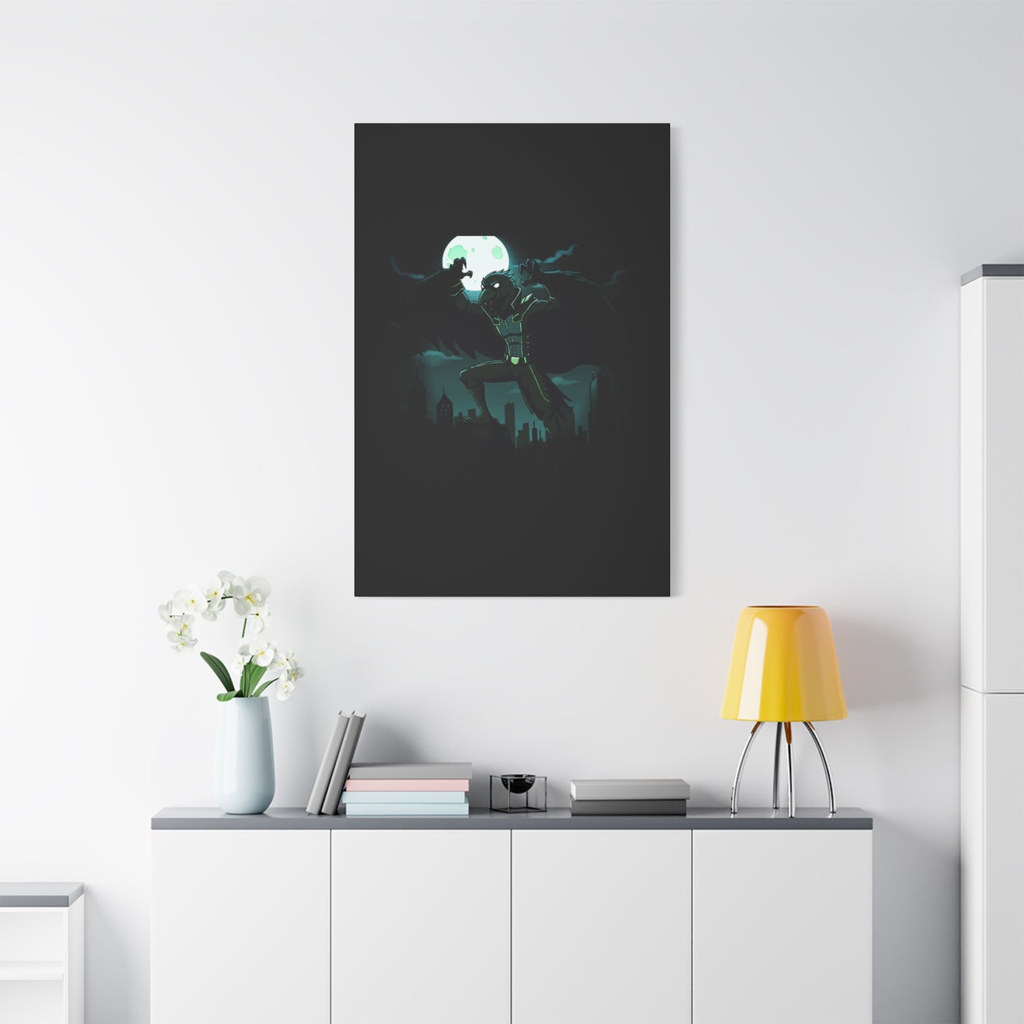 Agent Quacks Series Matte Canvas, Stretched, 1.25" - Nightclaw Design