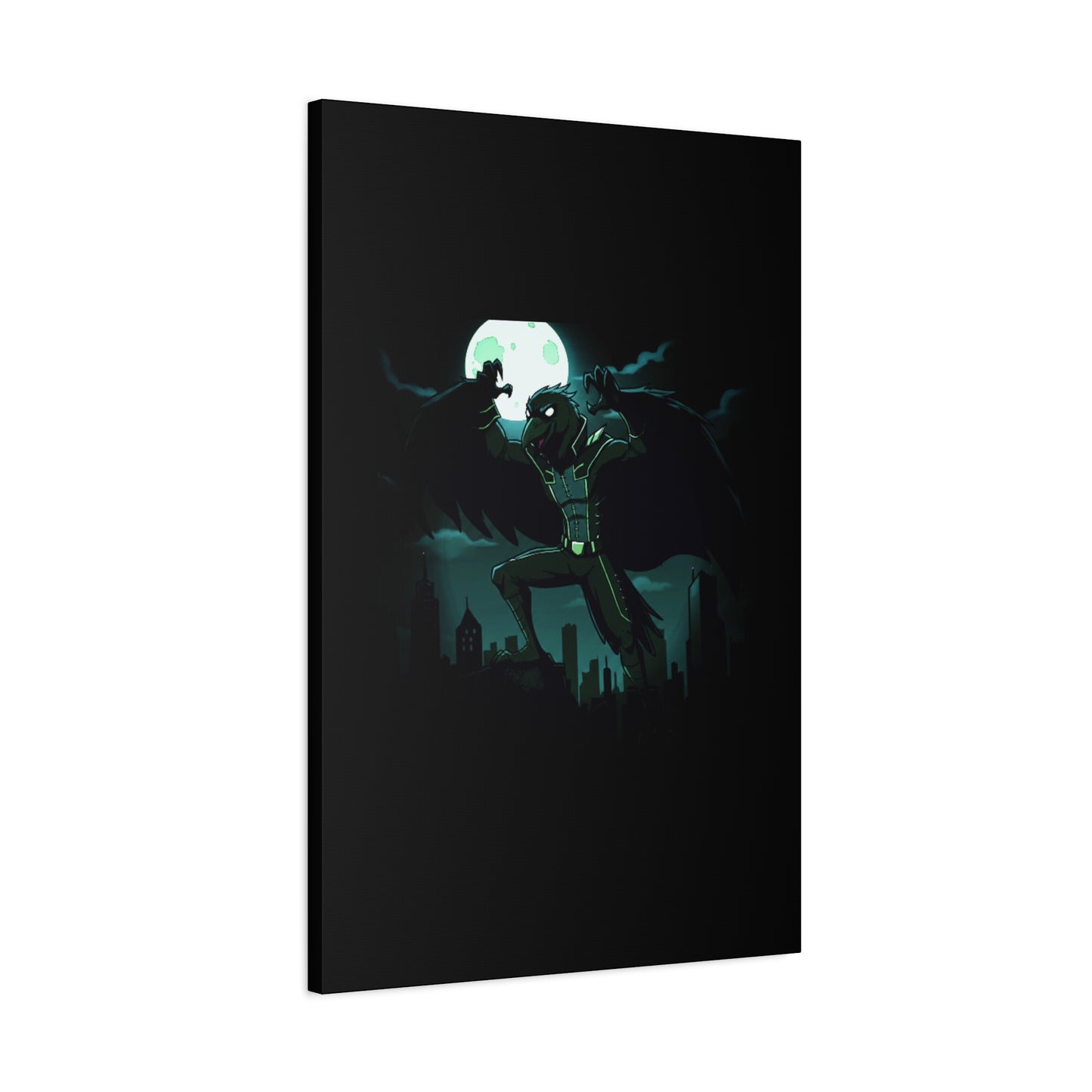 Agent Quacks Series Matte Canvas, Stretched, 1.25" - Nightclaw Design