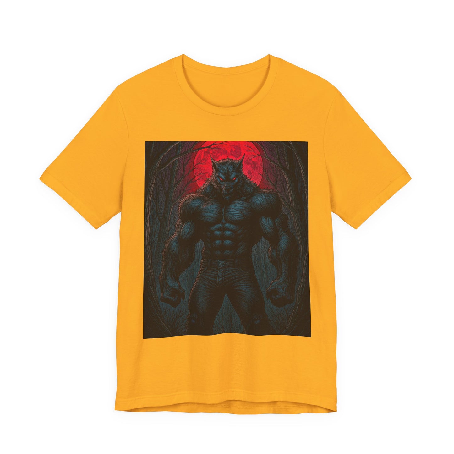 “Fenroth’s Hunt” — Limited Edition Halloween Graphic Tee | Dark Aesthetic Horror Shirt | Unisex Halloween Outfit