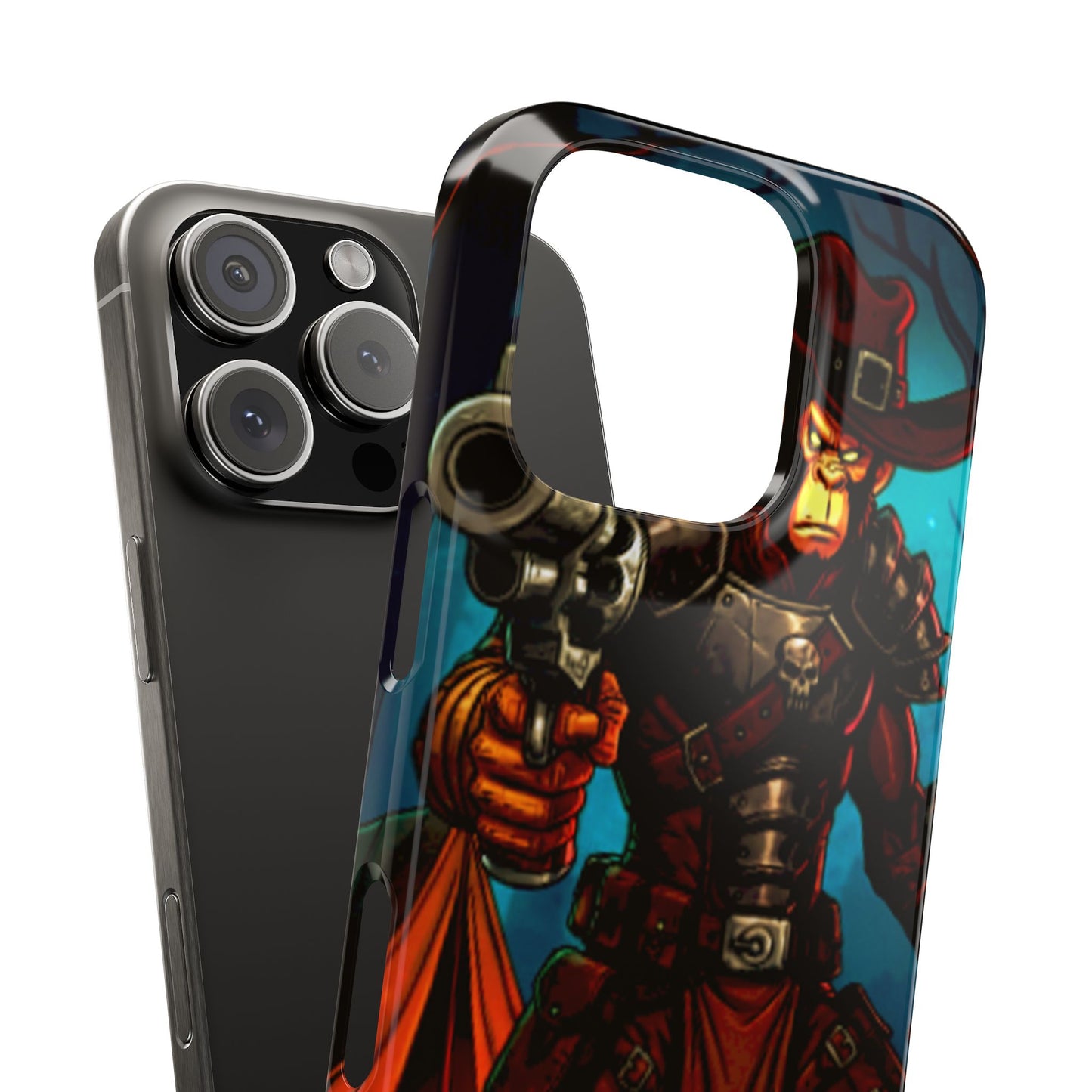 Halloween Agent Quacks Series Slim Phone Cases - Monster Hunter Xavier Design