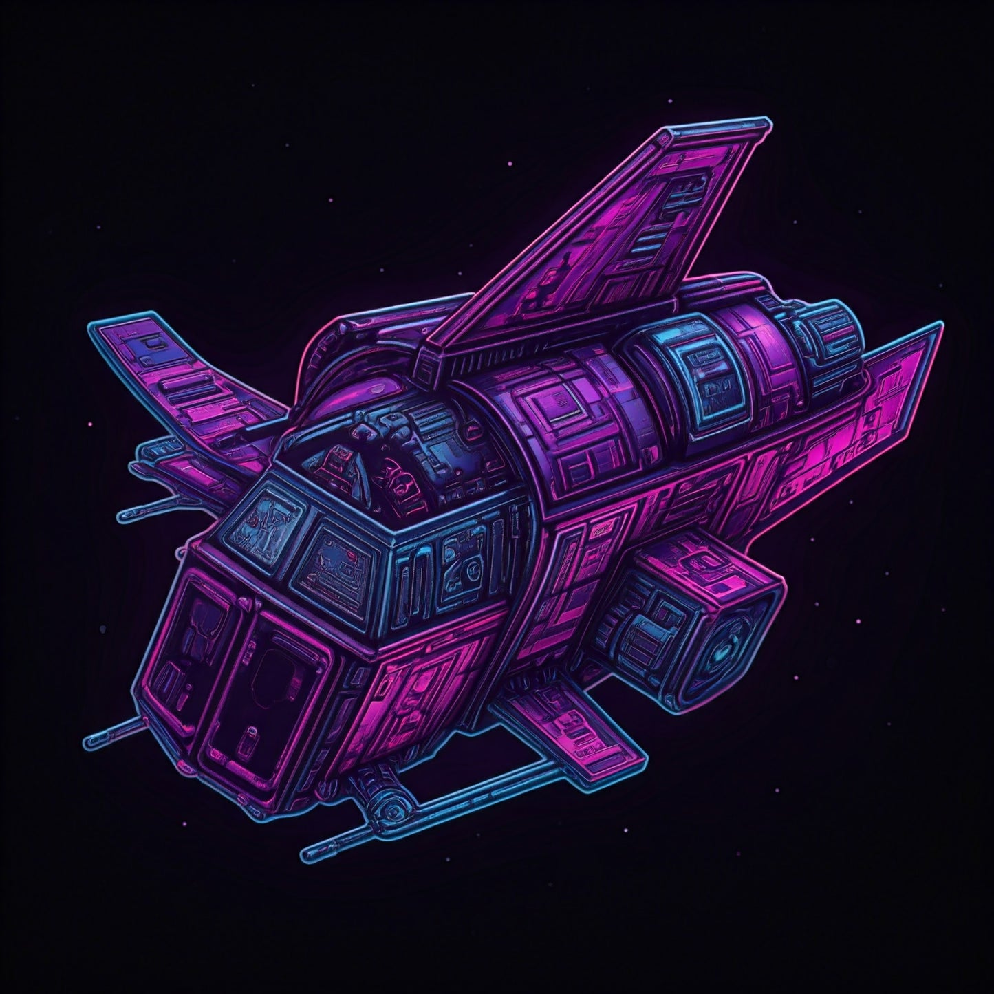 Cool spaceship