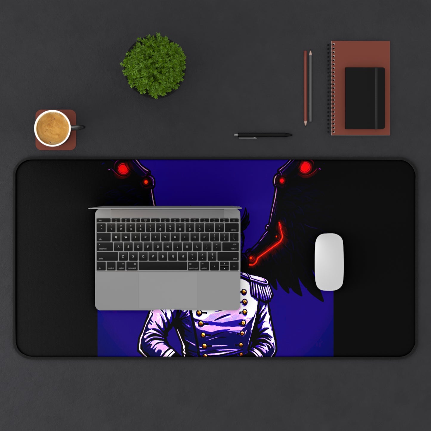 Agent Quacks Series Desk Mat - General Onyx Design