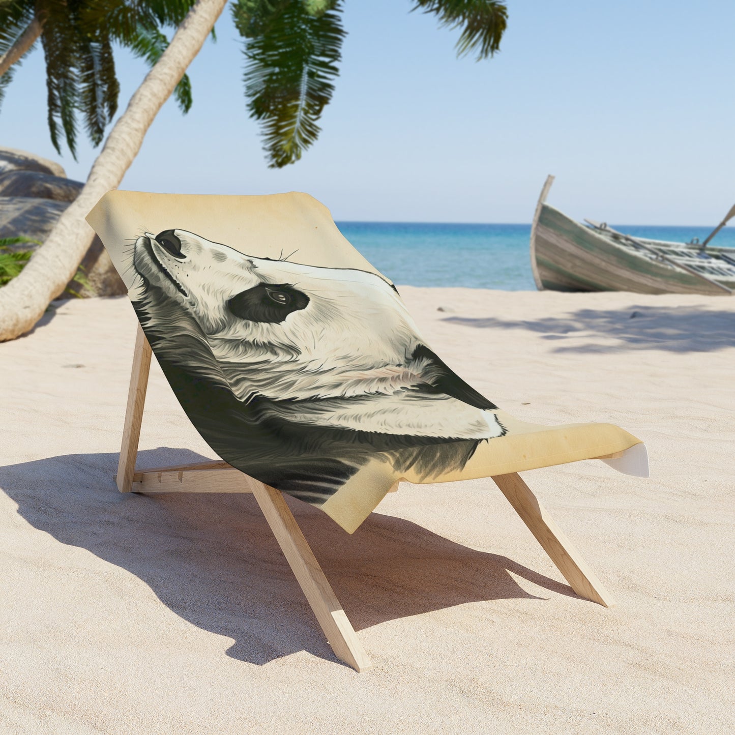 Panda Beach Towel