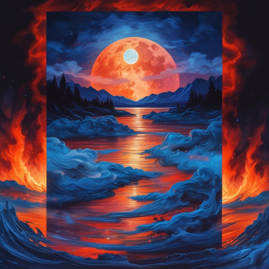 Fire Moon pack of 11