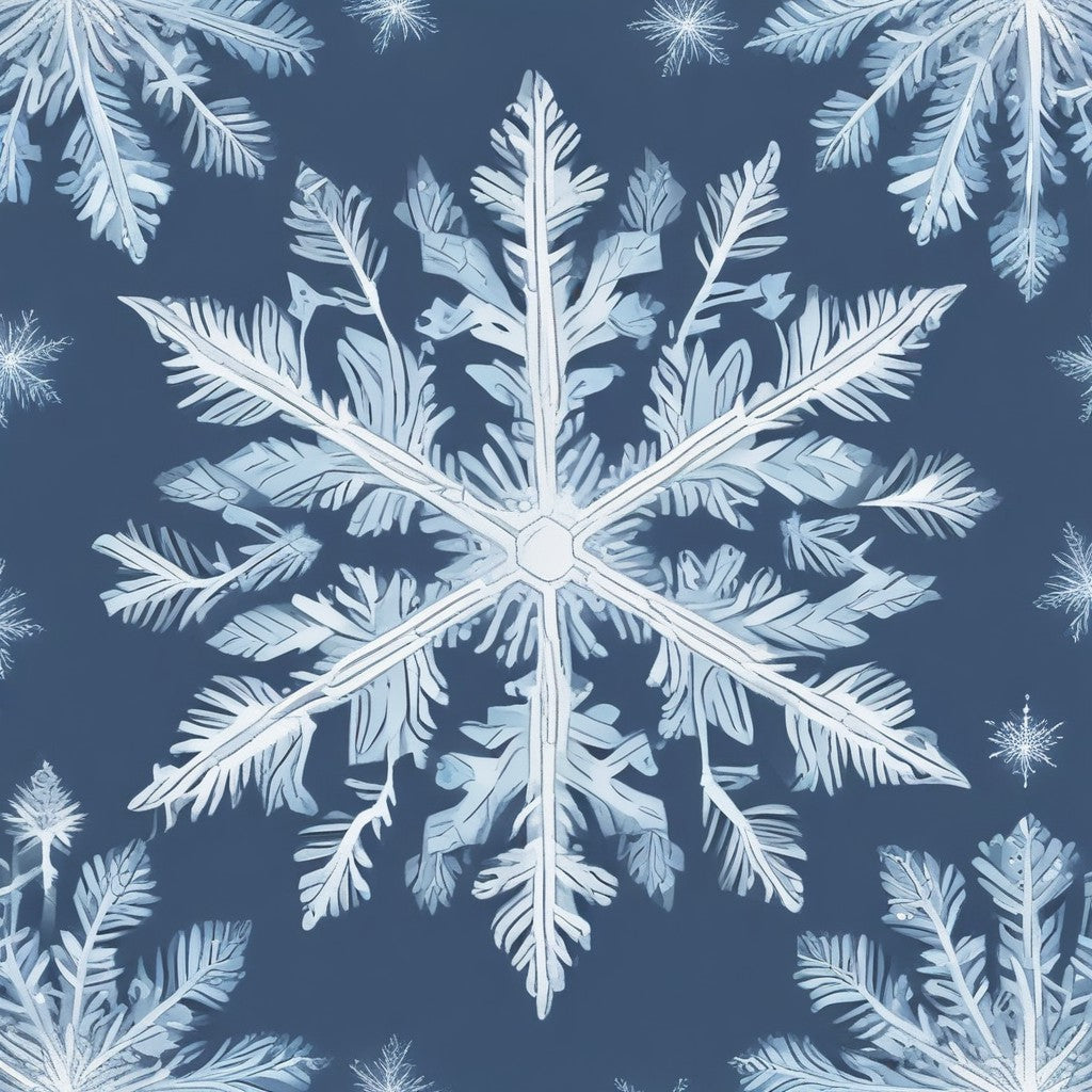 Snowflake pack of 14