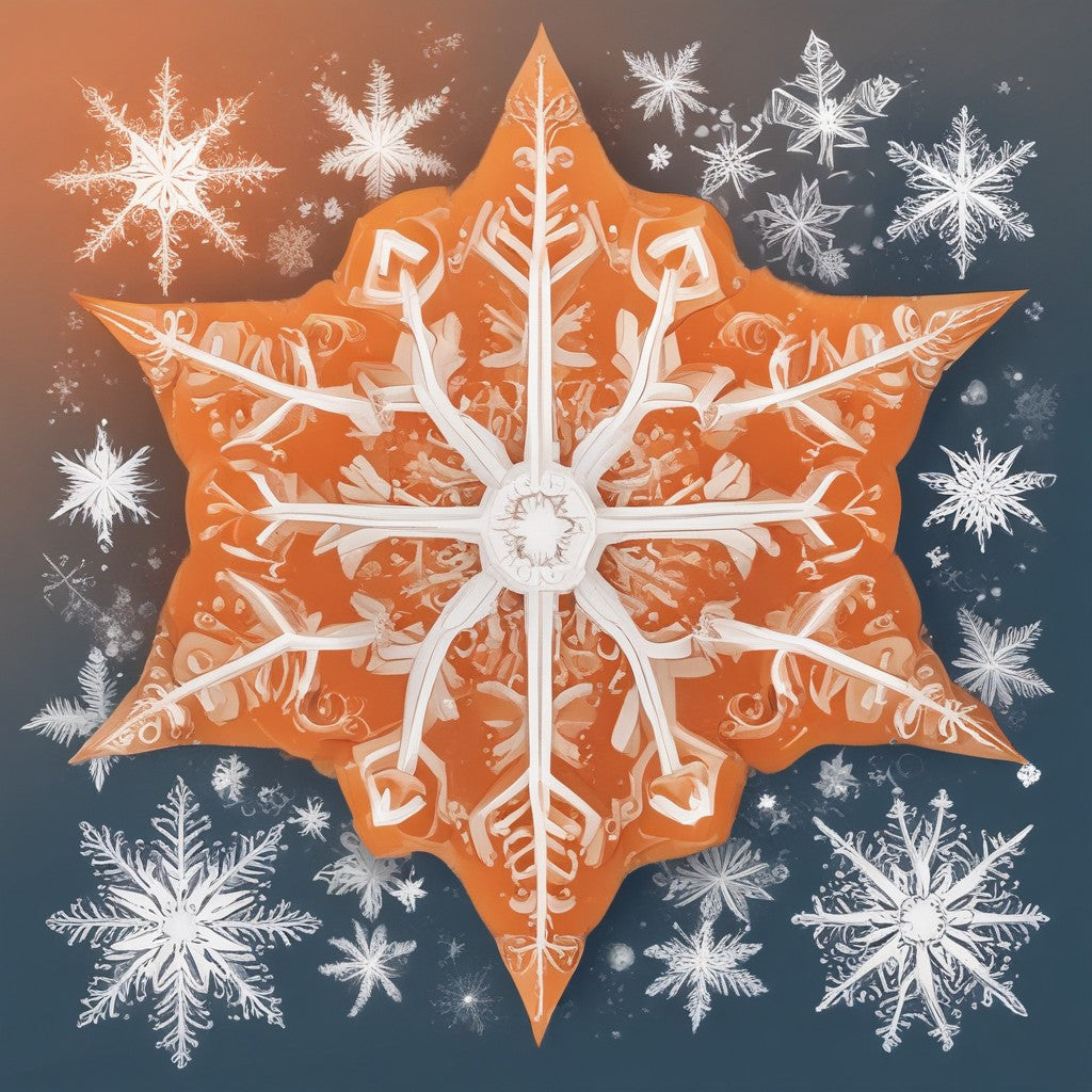 Snowflake pack of 14