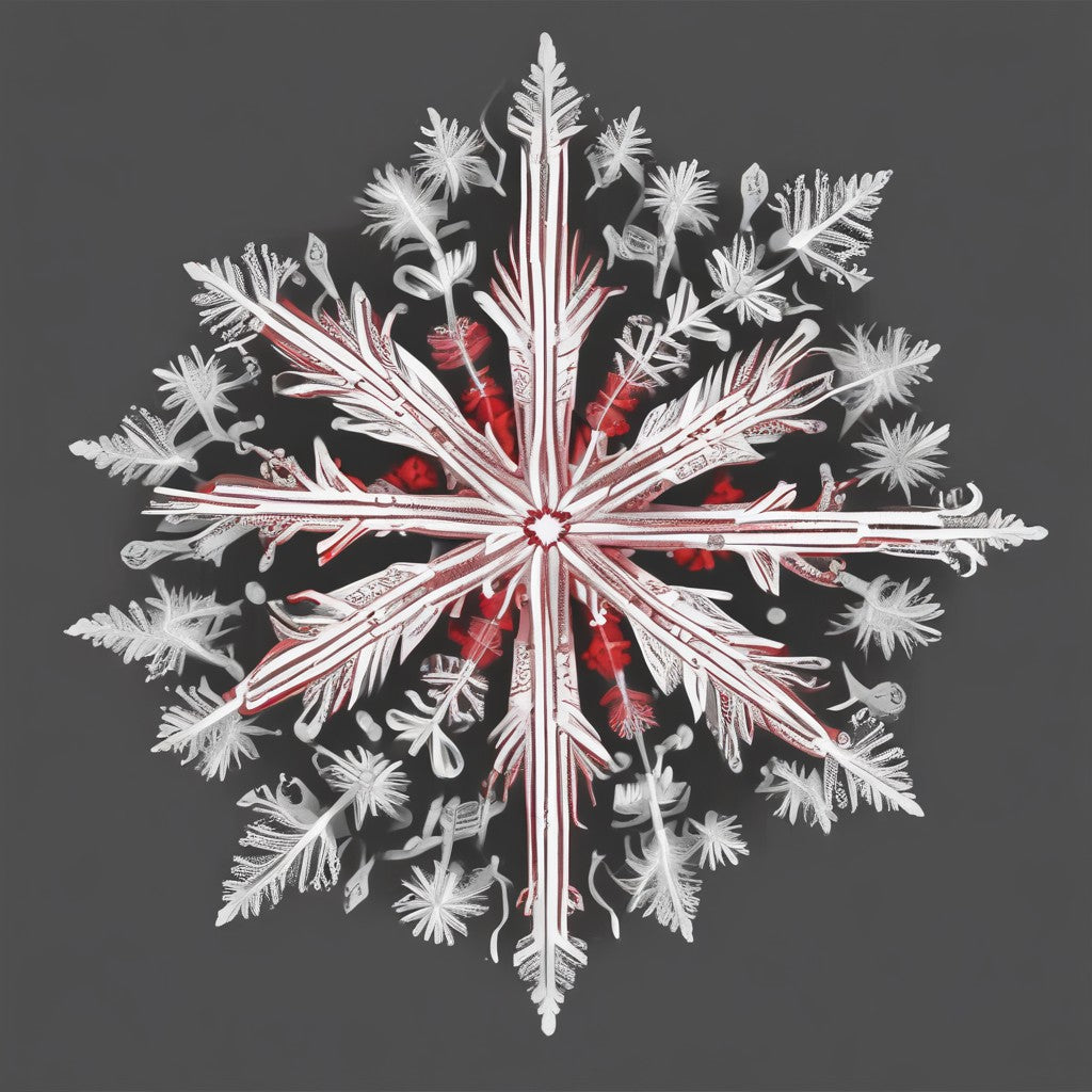 Snowflake pack of 14