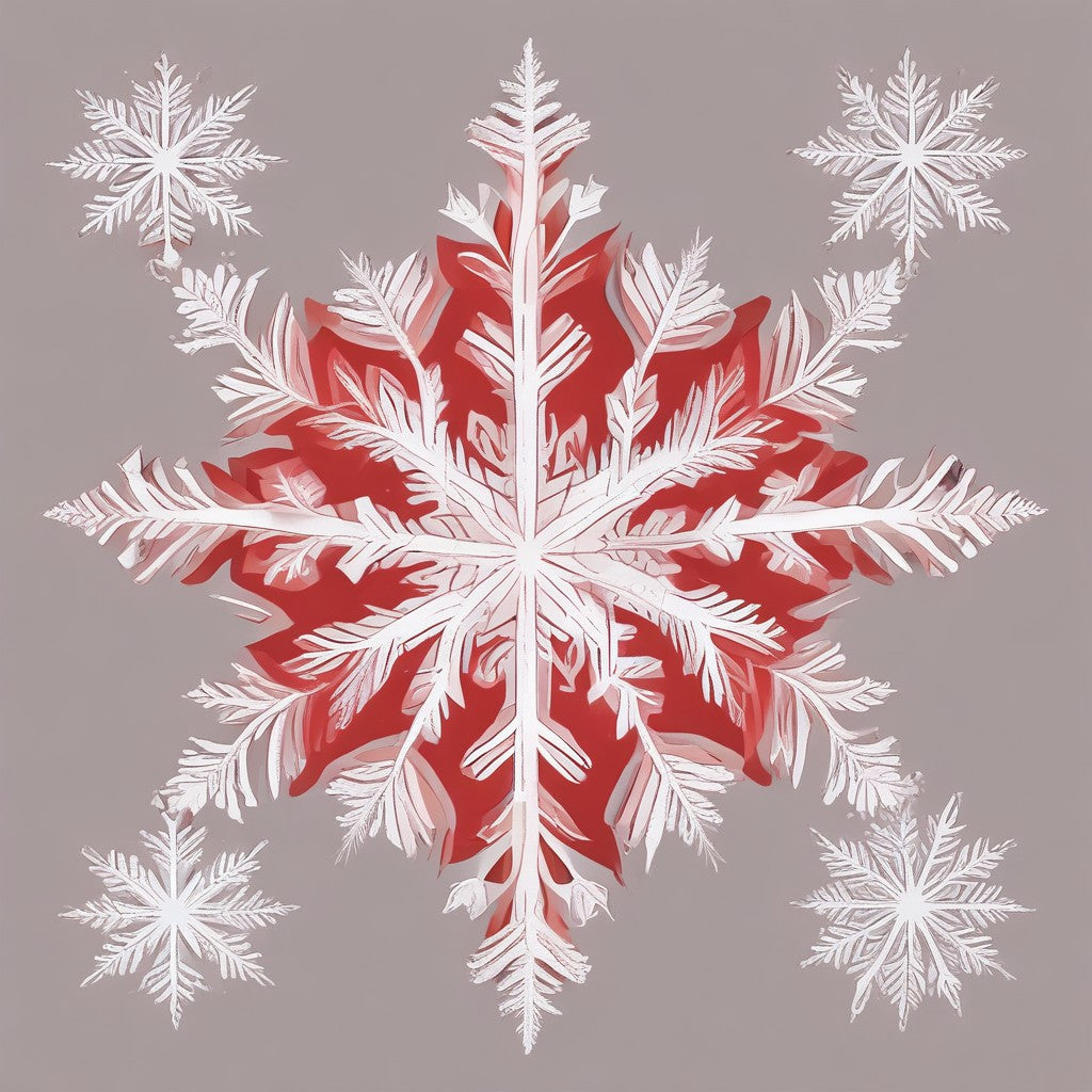 Snowflake pack of 14