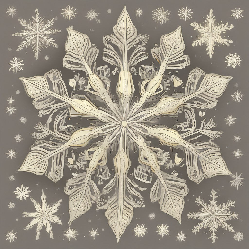 Super Snowflake collection of 97