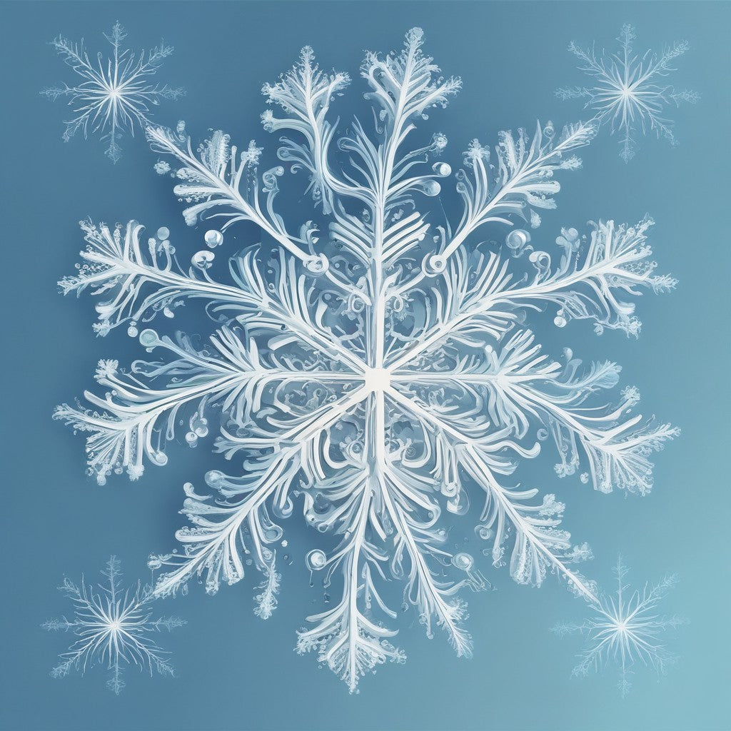 Super Snowflake collection of 97