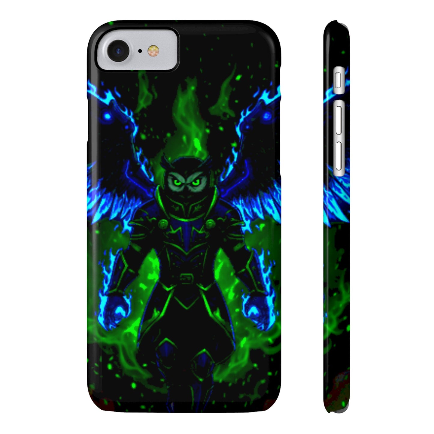 Halloween Agent Quacks Series Slim Phone Cases - Fiery General Onyx Design
