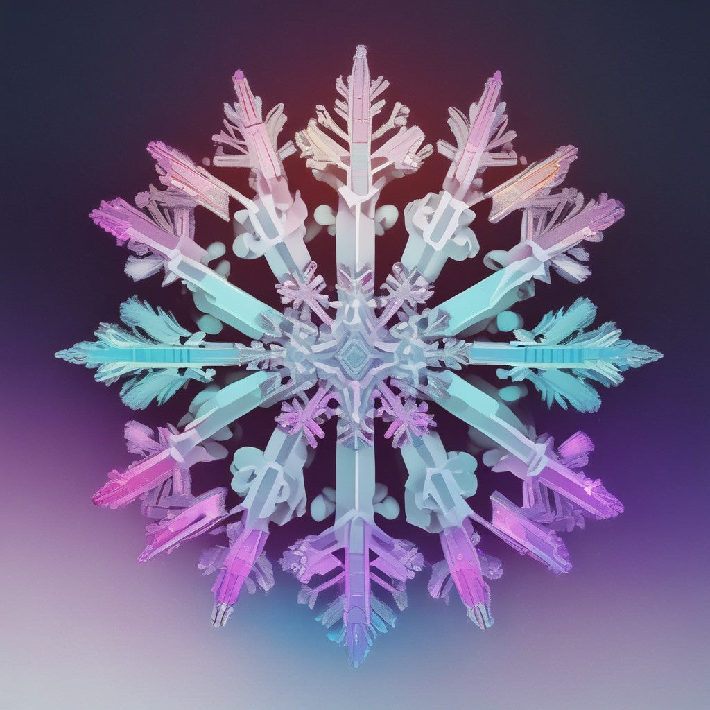 Super Snowflake collection of 97