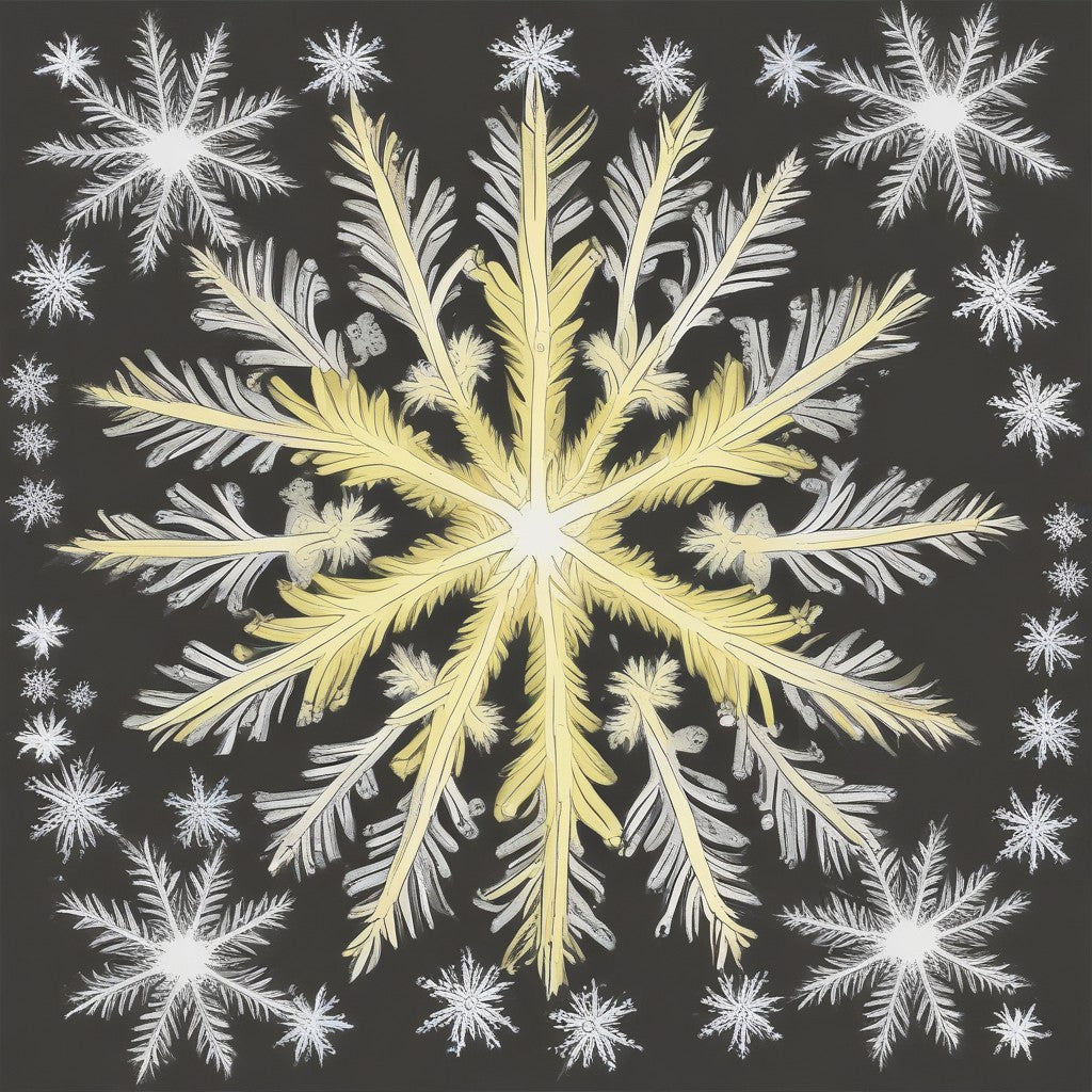 Super Snowflake collection of 97