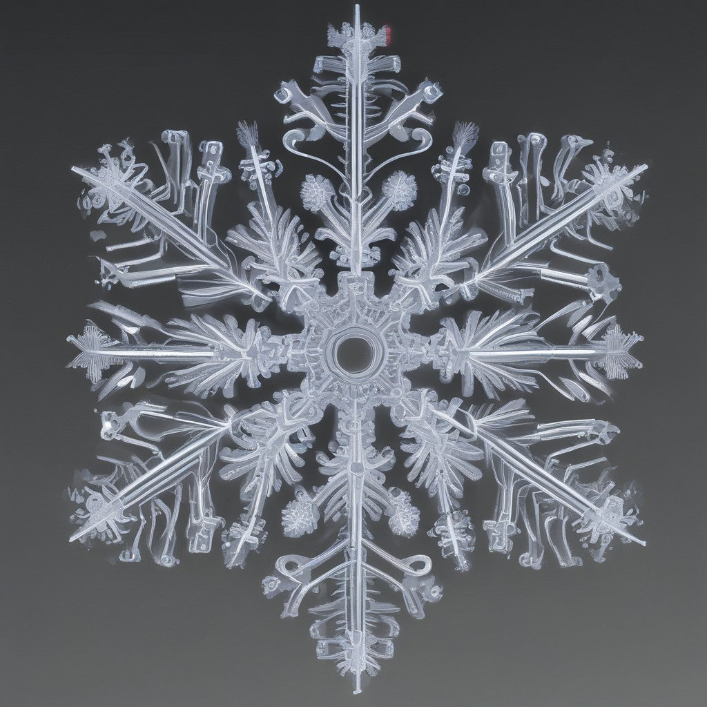 Super Snowflake collection of 97