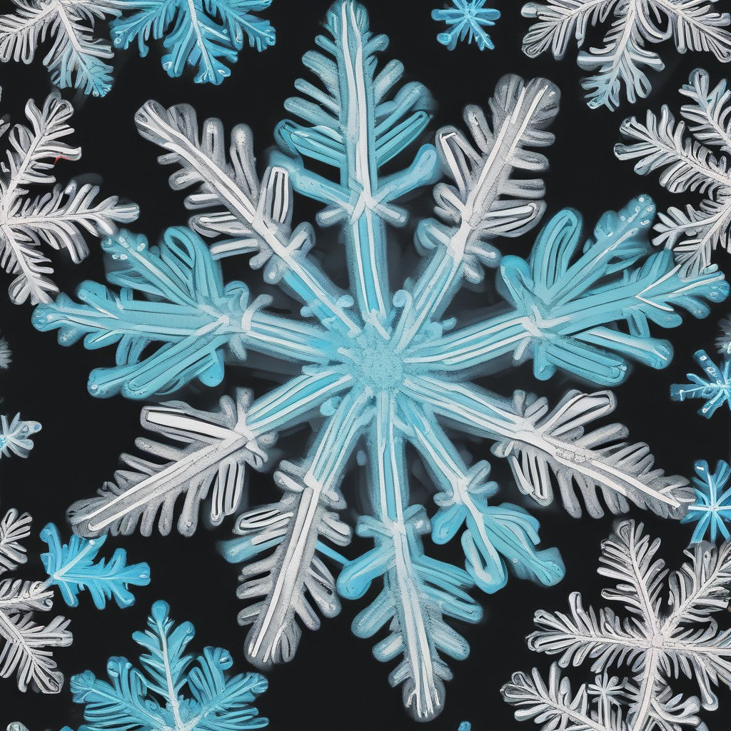 Super Snowflake collection of 97