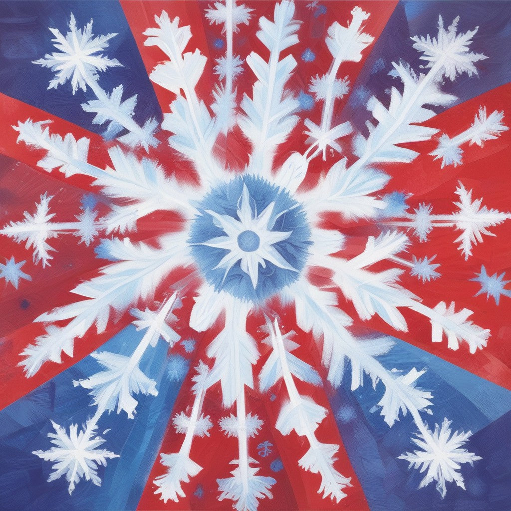 Super Snowflake collection of 97