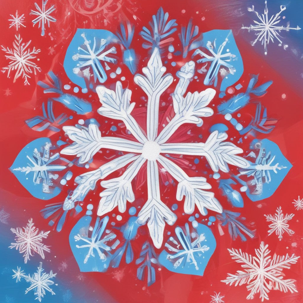 Super Snowflake collection of 97