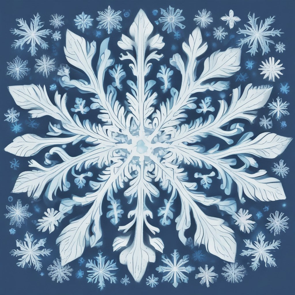 Super Snowflake collection of 97