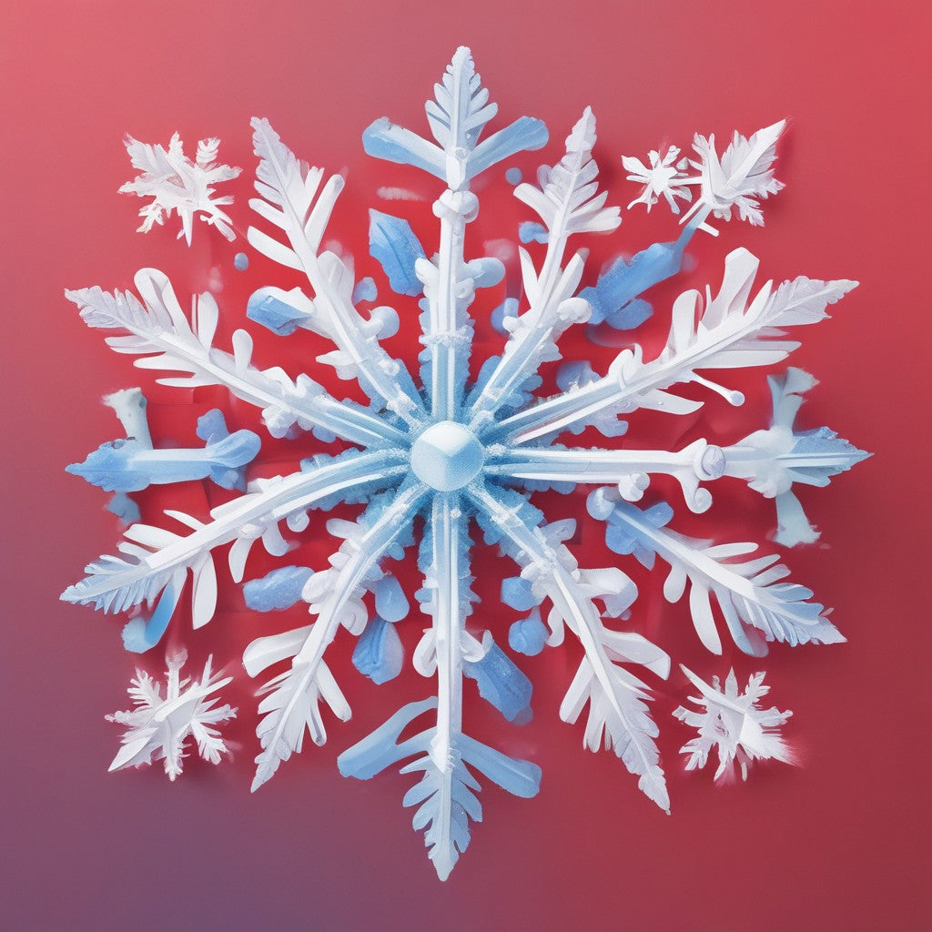 Super Snowflake collection of 97