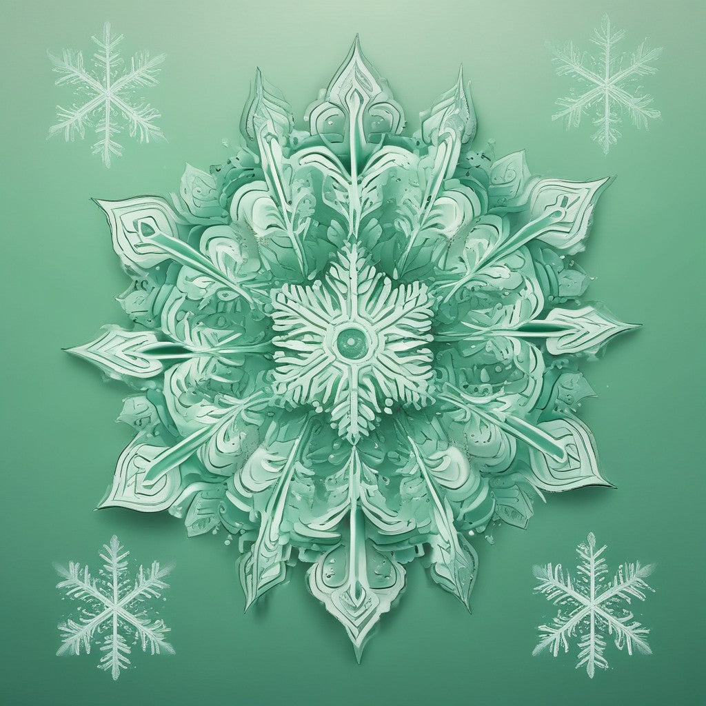 Super Snowflake collection of 97