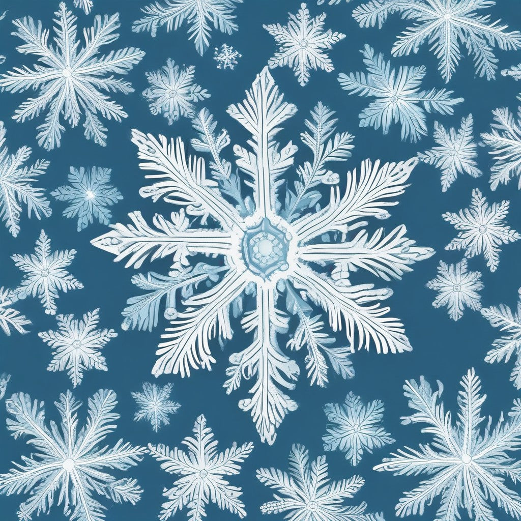 Super Snowflake collection of 97