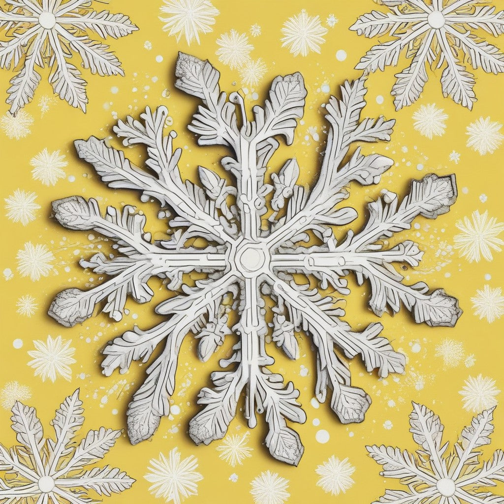 Super Snowflake collection of 97