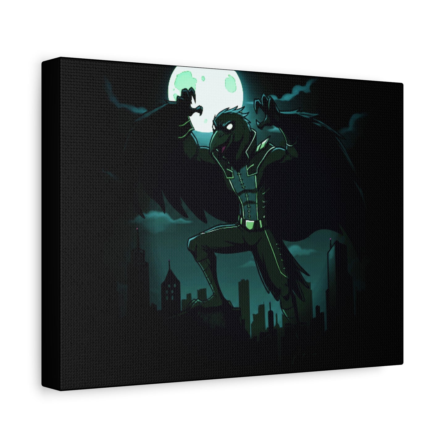 Agent Quacks Series Matte Canvas, Stretched, 1.25" - Nightclaw Design