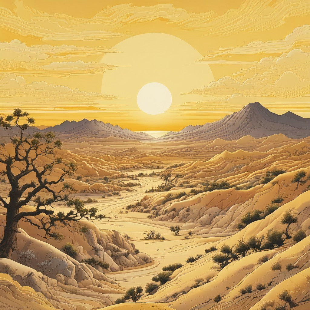 Desert Sunrise pack of 7