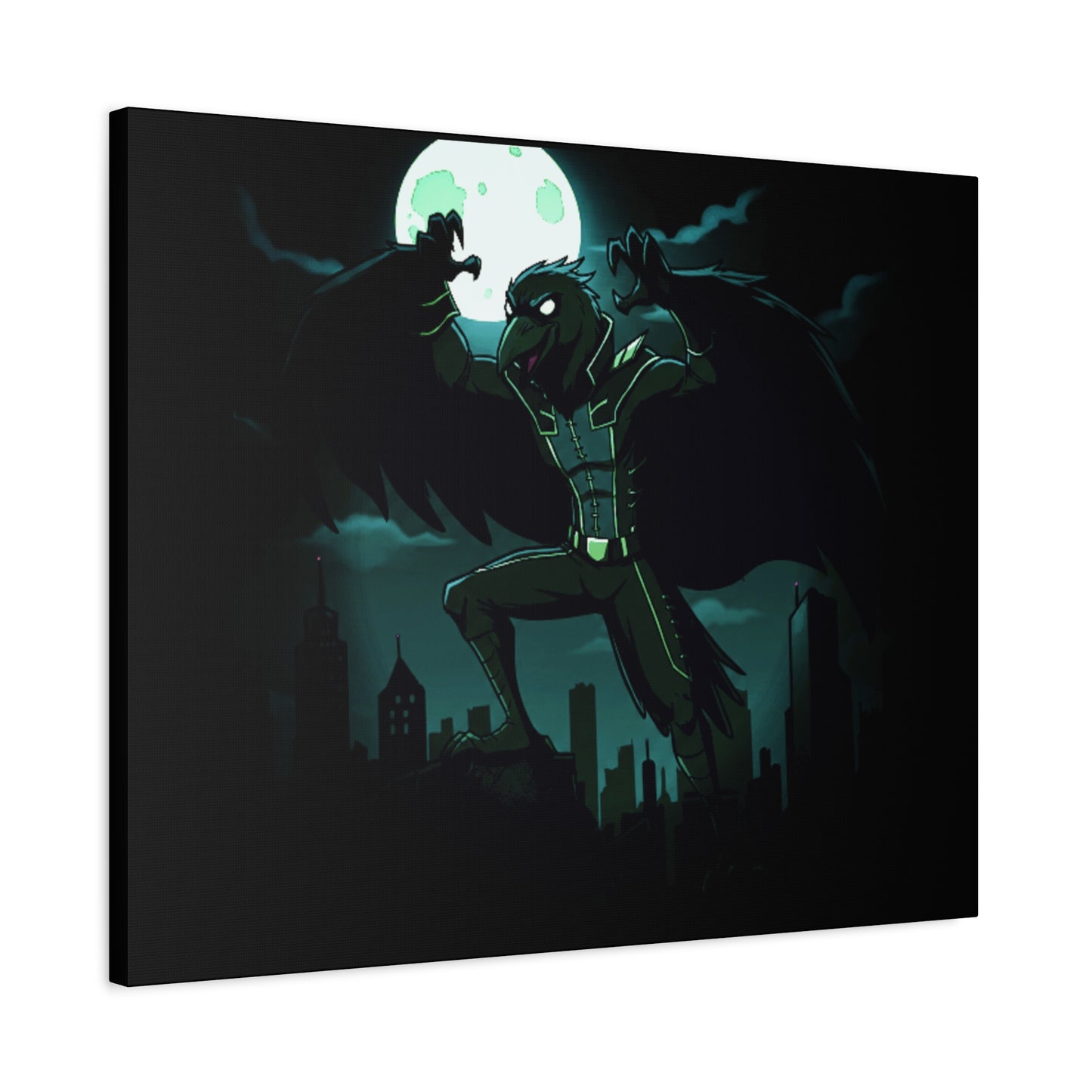 Agent Quacks Series Matte Canvas, Stretched, 1.25" - Nightclaw Design