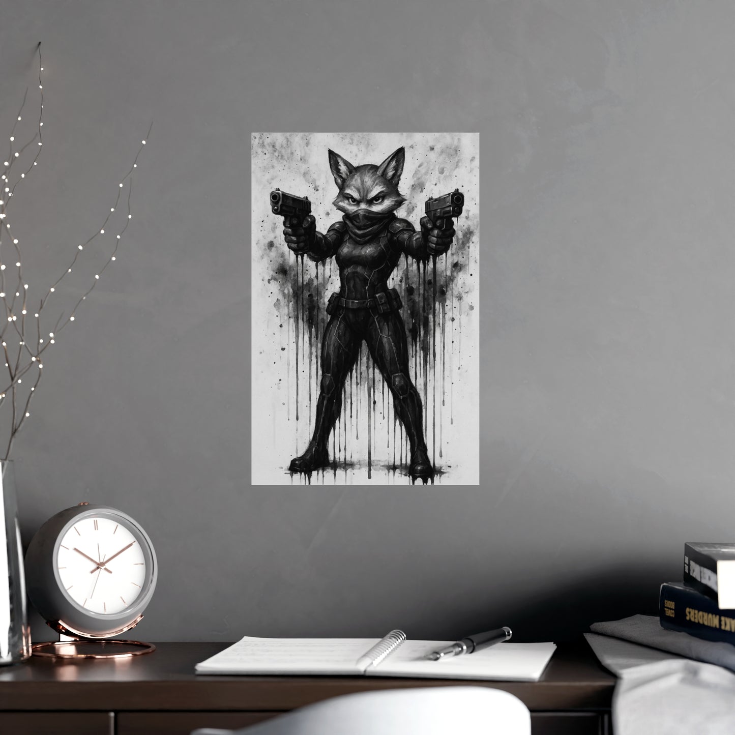 Agent Quacks – Vixx: Silent Strike | Premium Matte Art Print