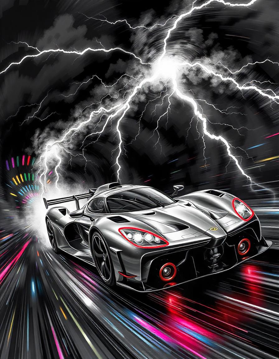 Sport Car Artwork Collection 36 Image Bundle