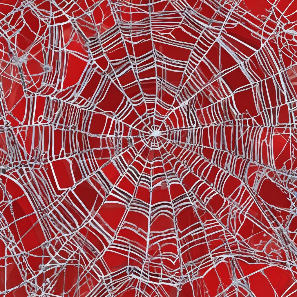 Spider webs pack of 21