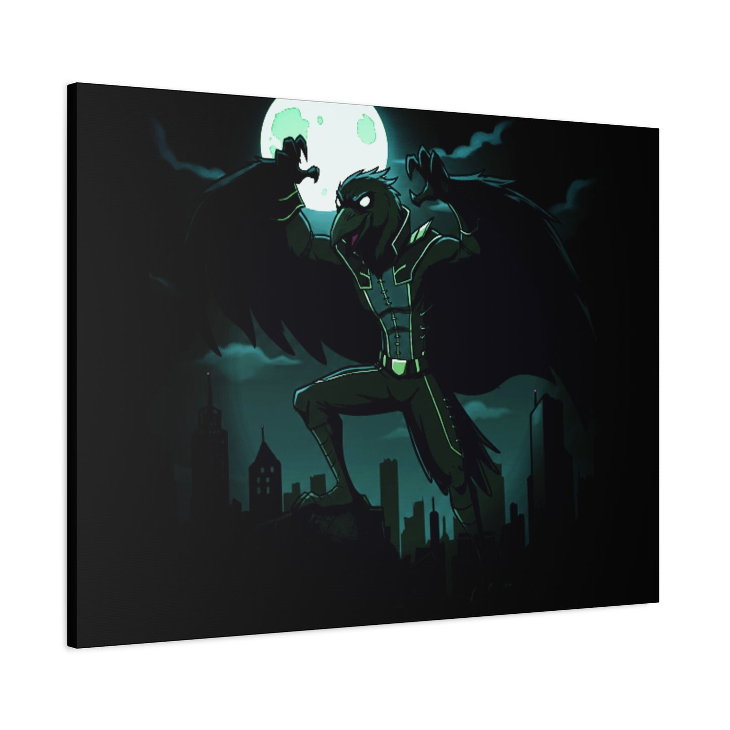 Agent Quacks Series Matte Canvas, Stretched, 1.25" - Nightclaw Design