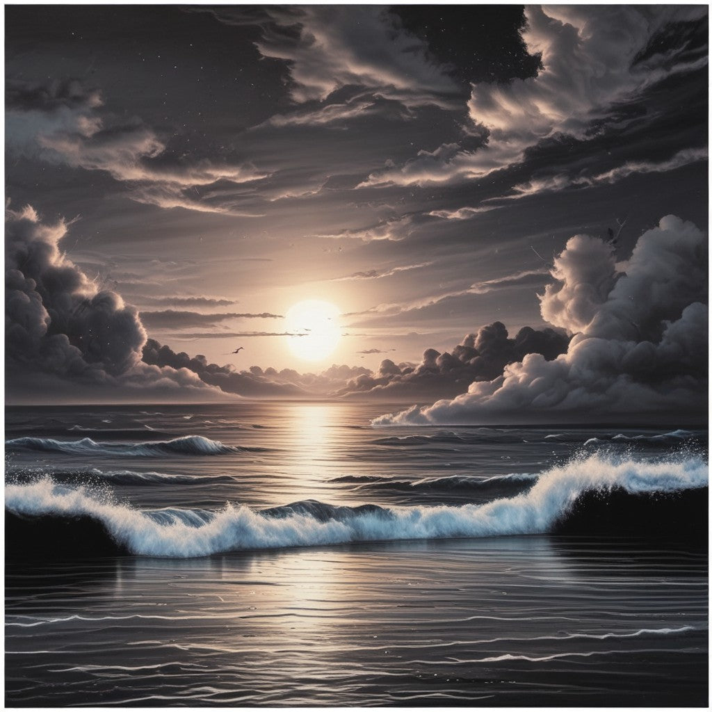 Sunrise of the ocean collection of 100