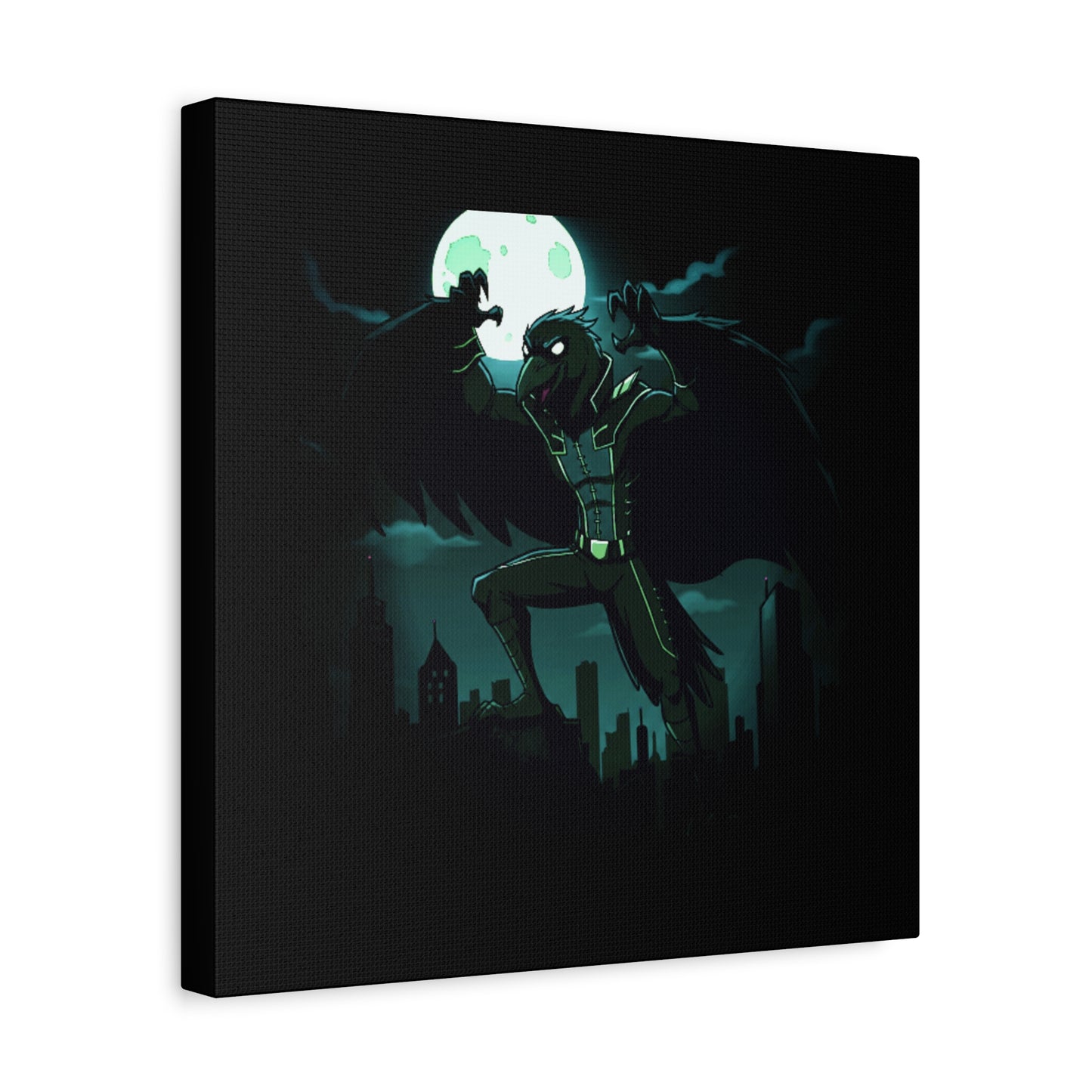 Agent Quacks Series Matte Canvas, Stretched, 1.25" - Nightclaw Design