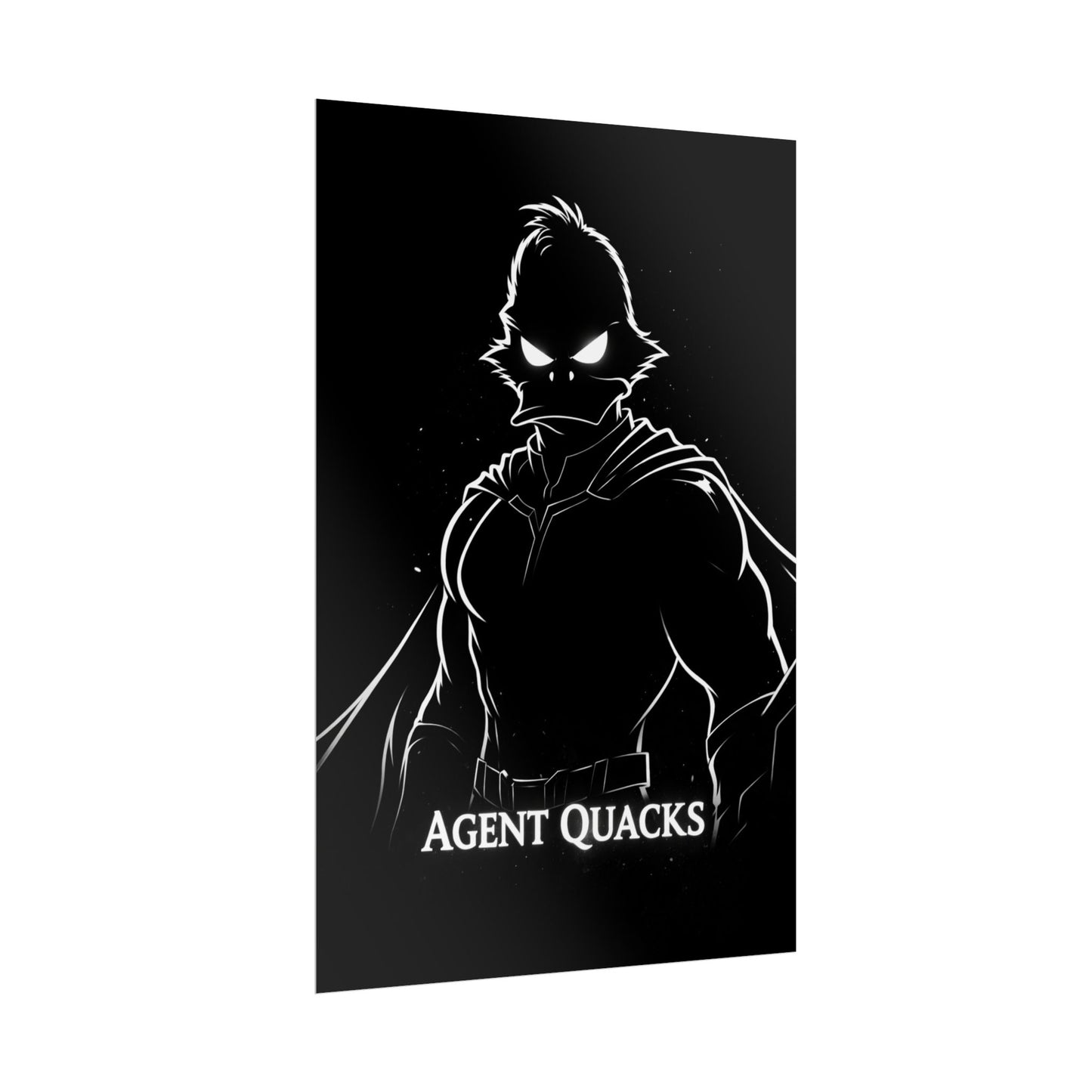 Agent Quacks – Official Hero Edition Rolled Poster