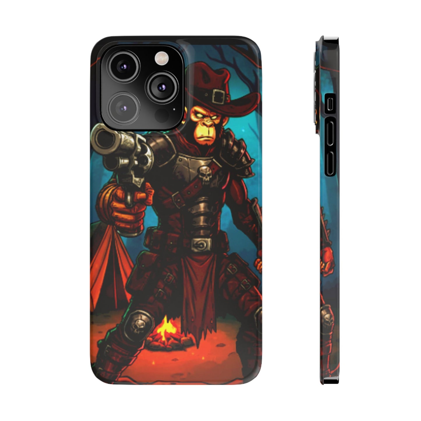 Halloween Agent Quacks Series Slim Phone Cases - Monster Hunter Xavier Design