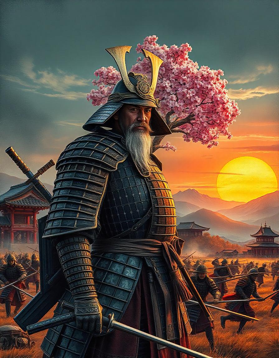 Shogun Samurai Art Collection 10 Image Bundle