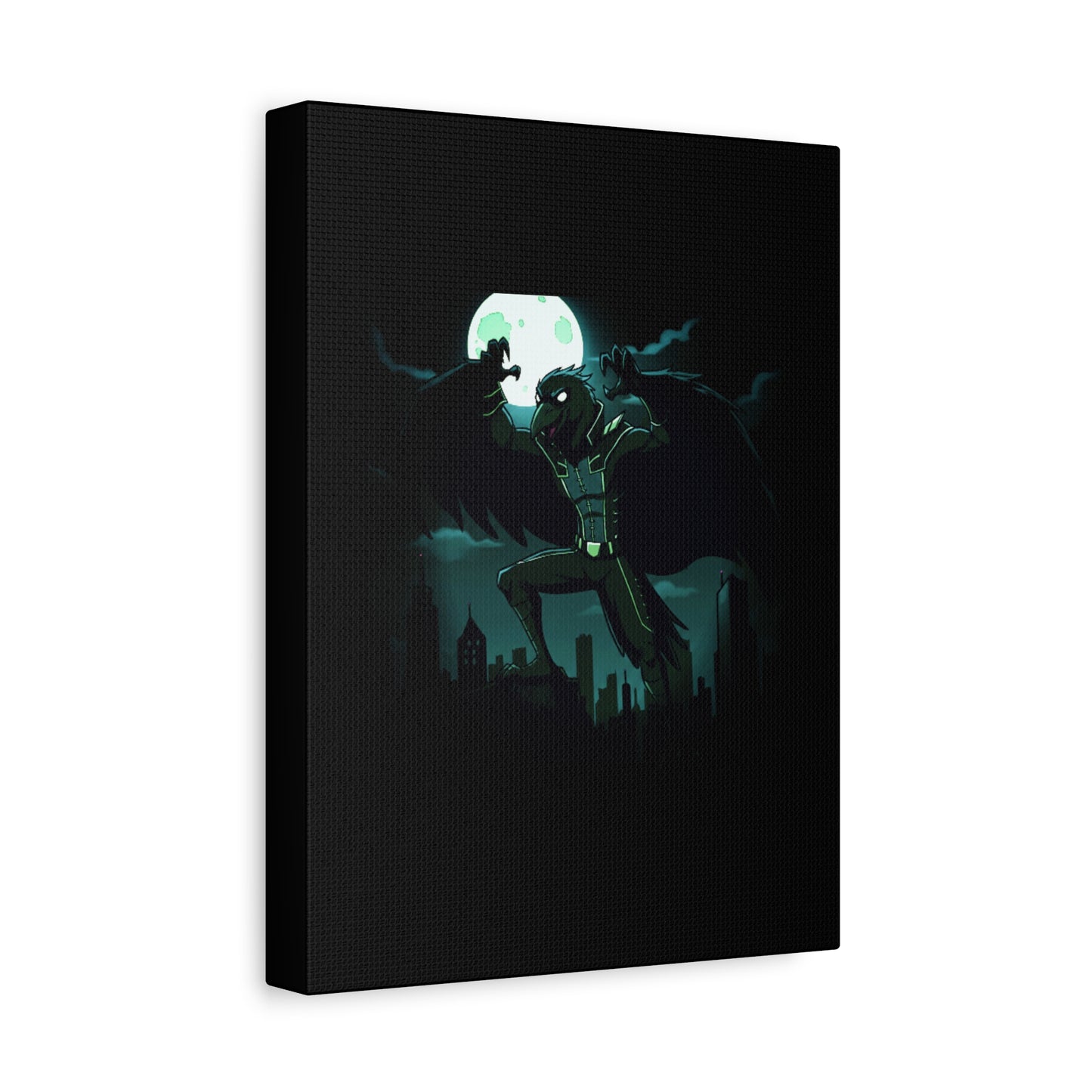 Agent Quacks Series Matte Canvas, Stretched, 1.25" - Nightclaw Design