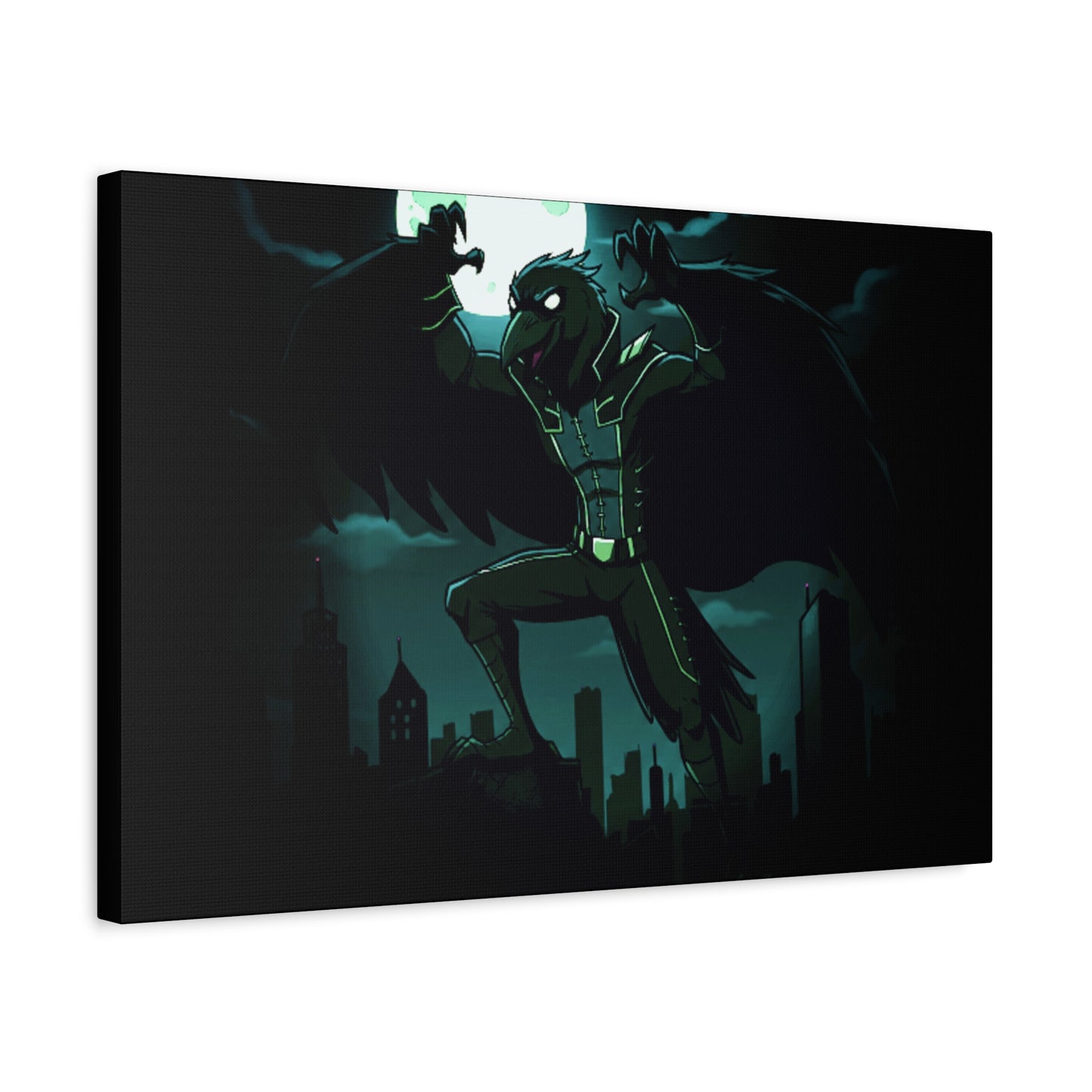 Agent Quacks Series Matte Canvas, Stretched, 1.25" - Nightclaw Design