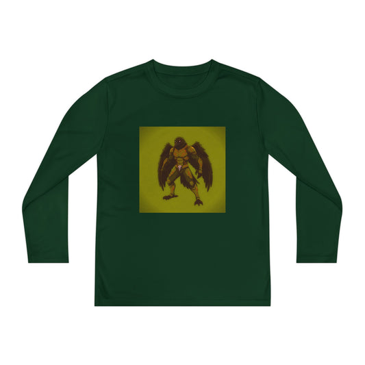 Agent Quacks Series Youth Long Sleeve Competitor Tee - Nightclaw Design