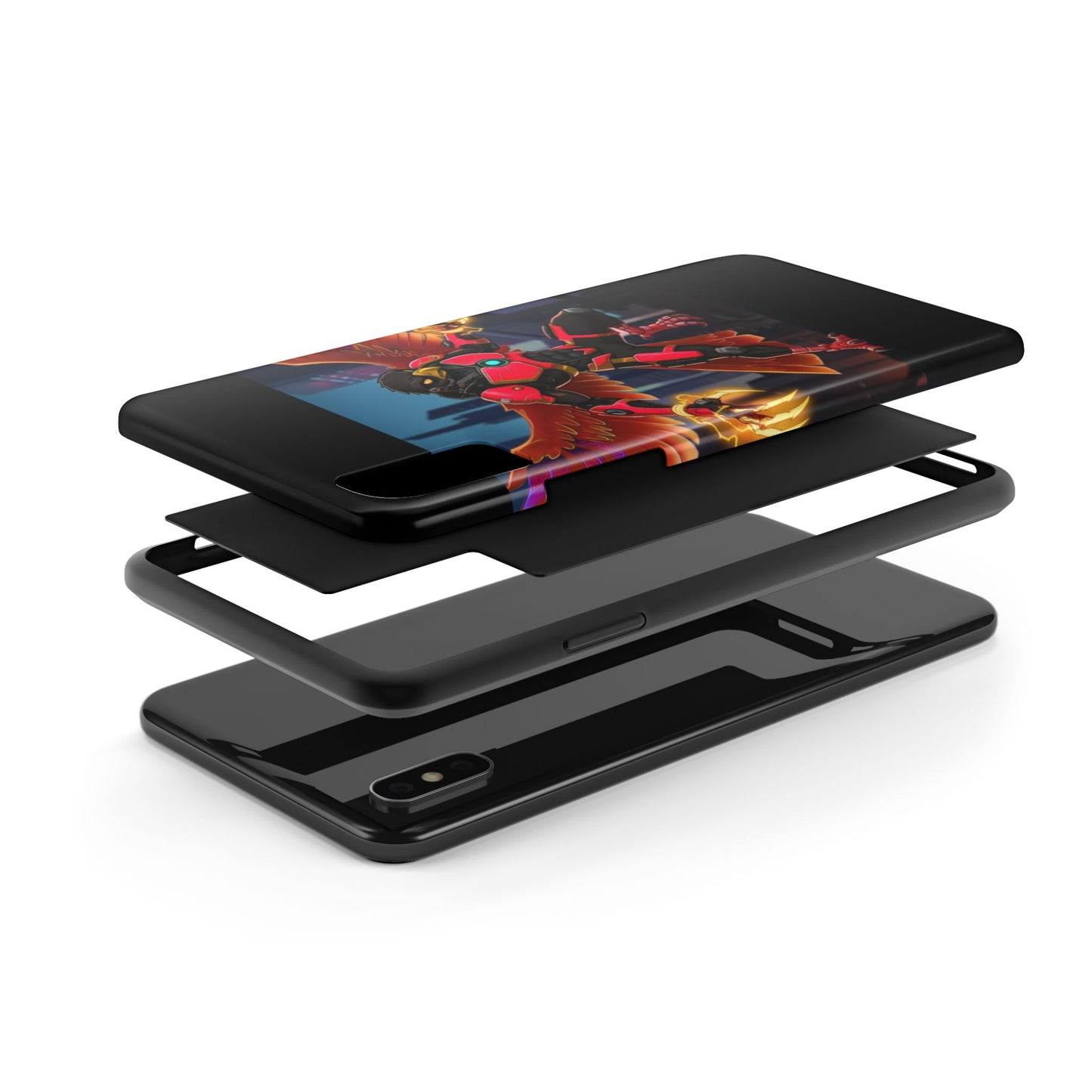 Agent Quacks Series Tough Phone Cases - Blitz Design
