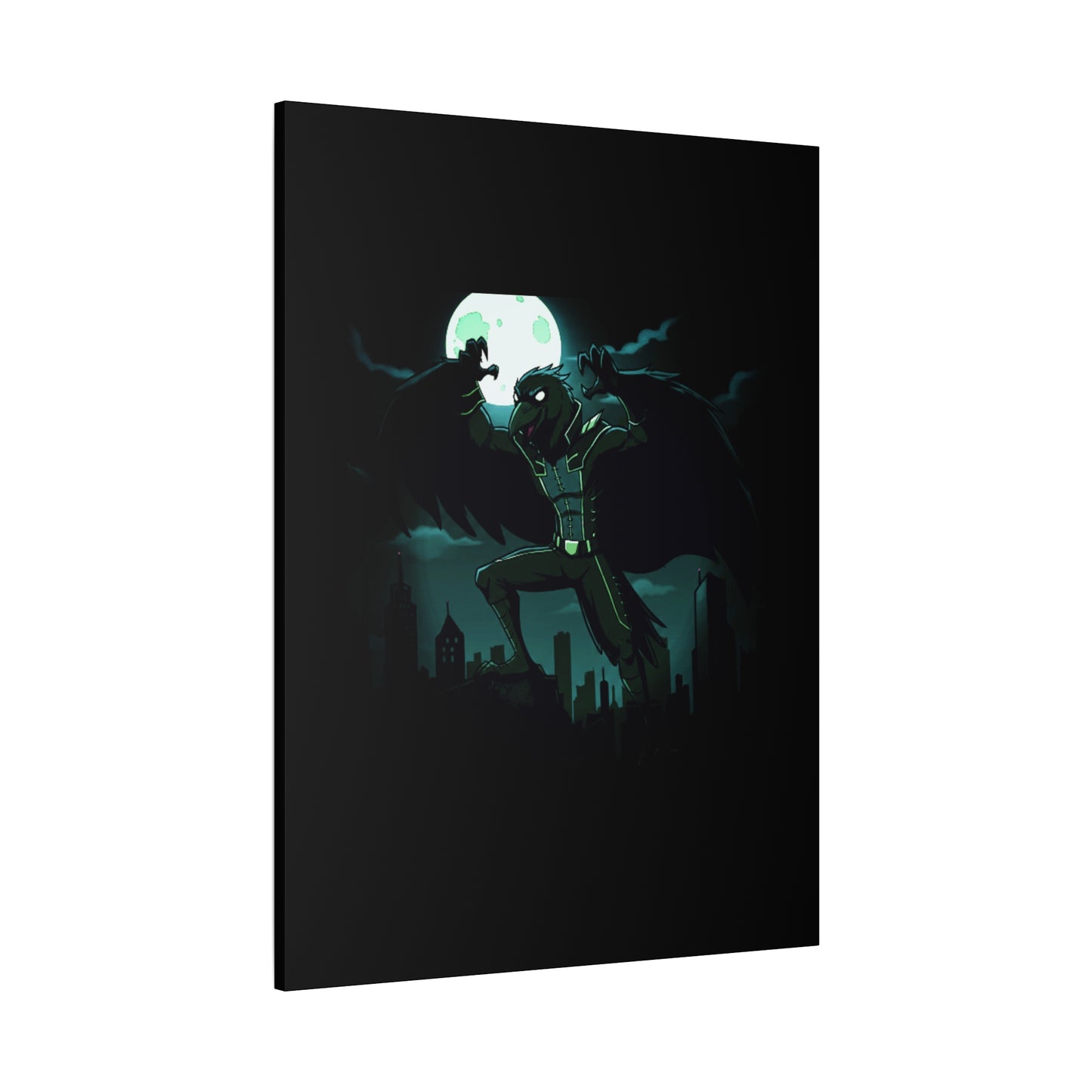 Agent Quacks Series Matte Canvas, Stretched, 1.25" - Nightclaw Design