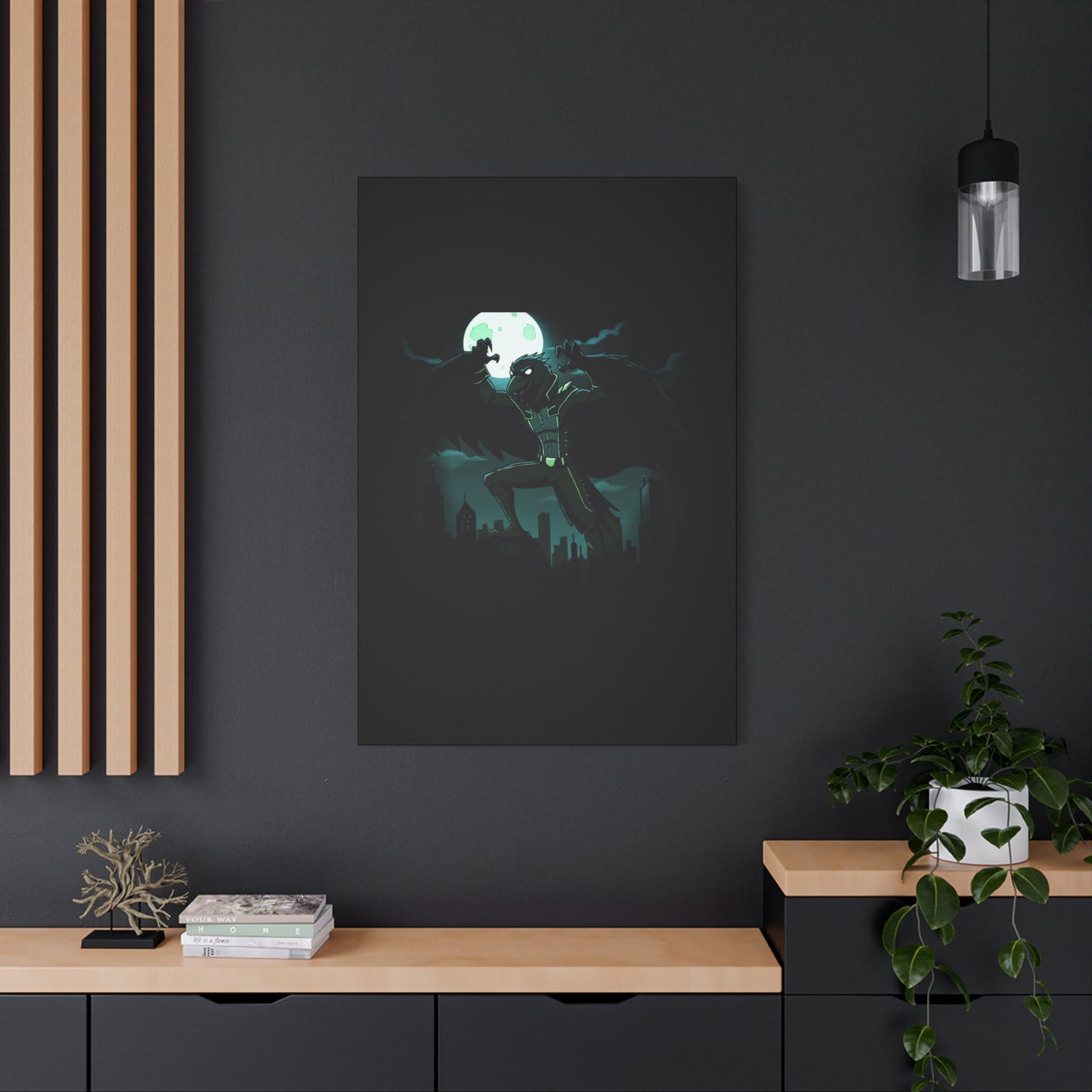 Agent Quacks Series Matte Canvas, Stretched, 1.25" - Nightclaw Design