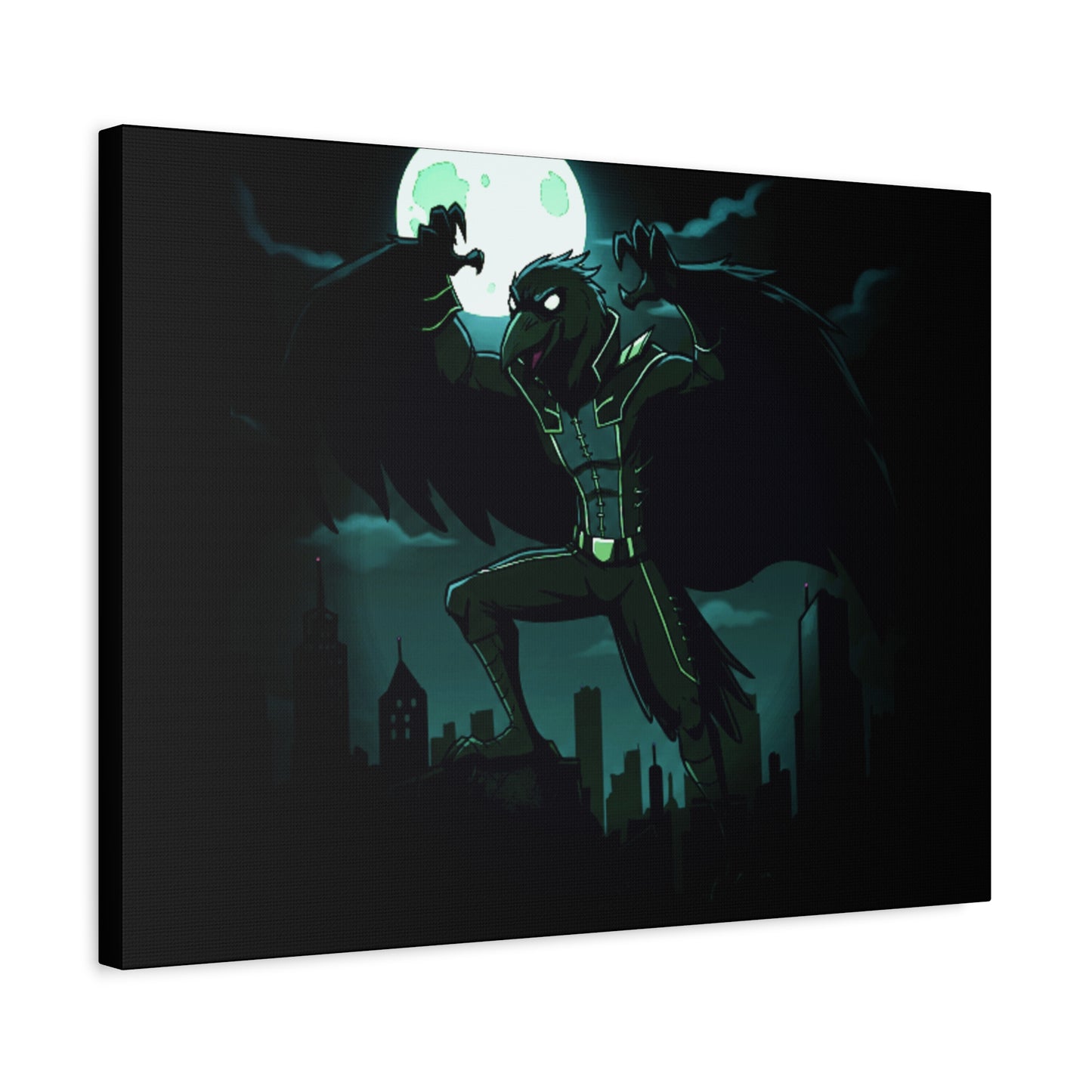 Agent Quacks Series Matte Canvas, Stretched, 1.25" - Nightclaw Design