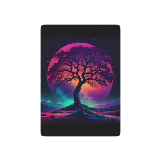 Neon Tree Poker Playing Cards