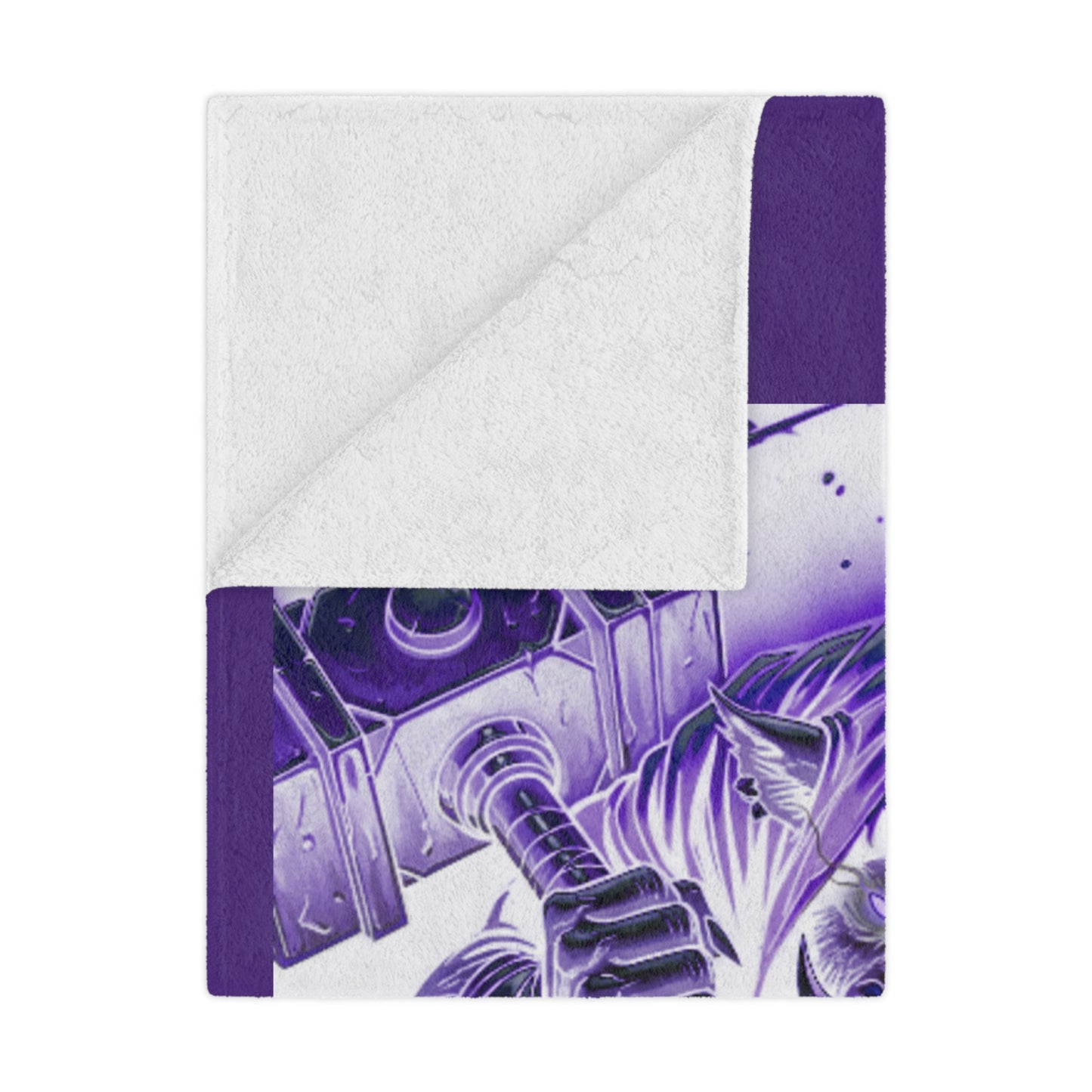 Agent Quacks Series Minky Blanket - Bloodtusk Design